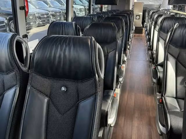dunedin charter bus interior